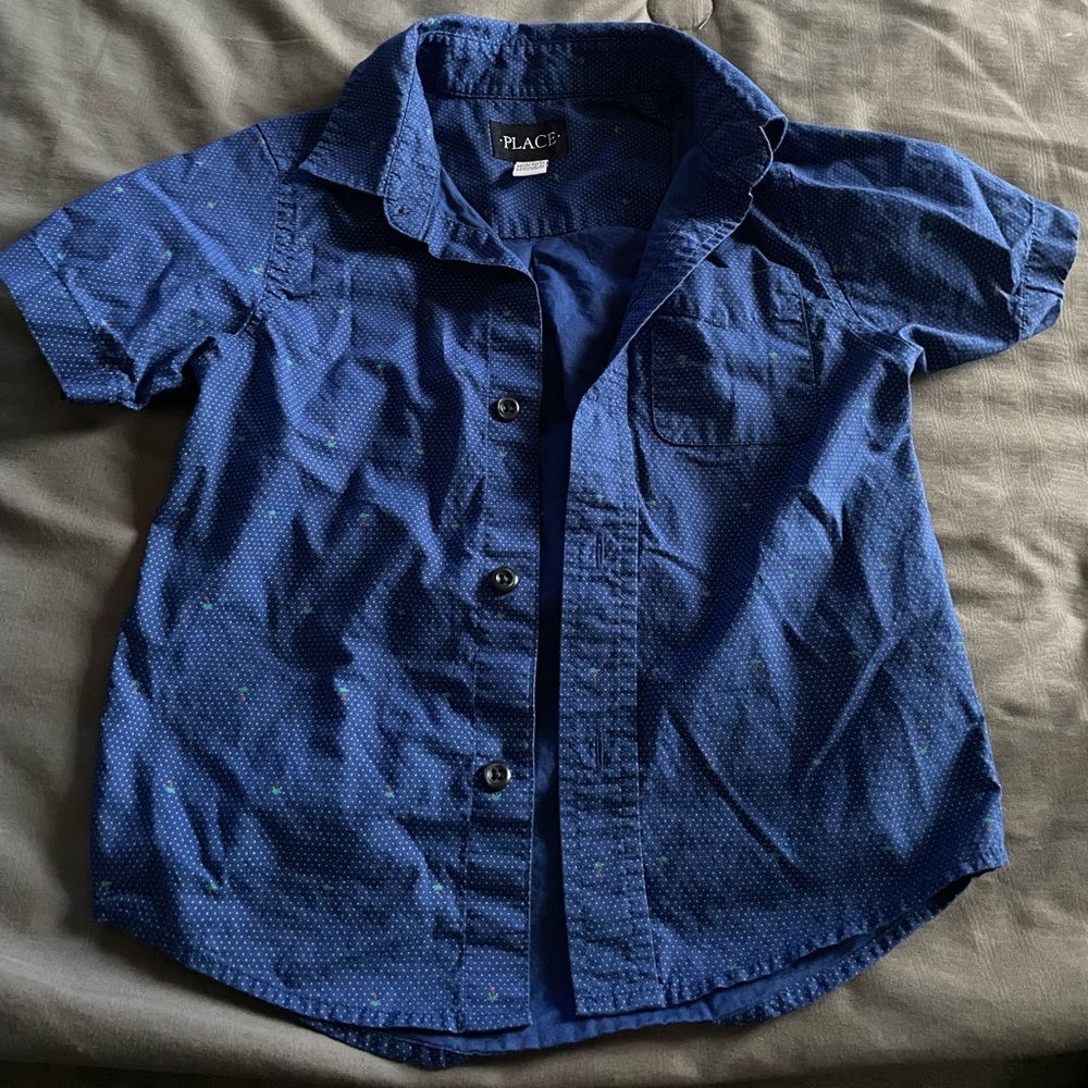 Boys button up shirt